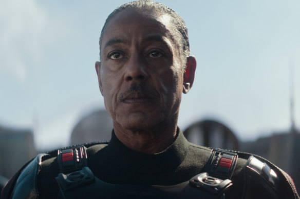 Giancarlo Esposito as Moff Gideon in The Mandalorian.