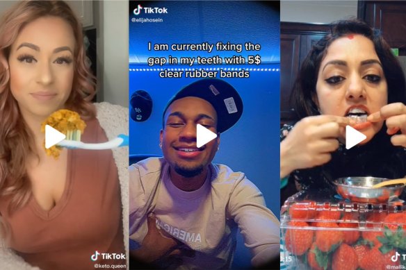 DIY dental hacks attract millions of views on TikTok.