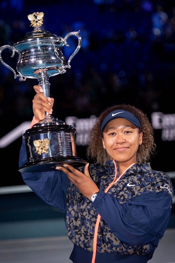 2021 Australian Open women’s champion Naomi Osaka.