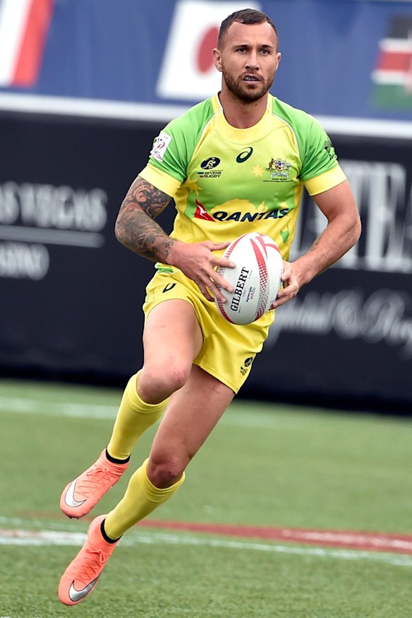 Quade Cooper started well in sevens but didn't make the cut for Rio in 2016. 