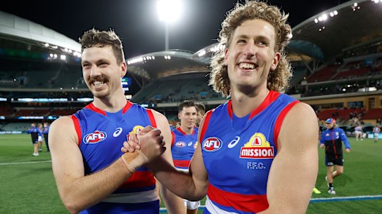 Zaine Cordy (left) and Aaron Naughton (right).