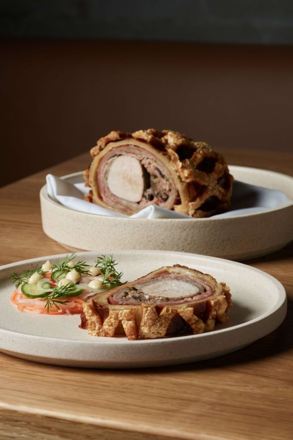 Pate en croute.
