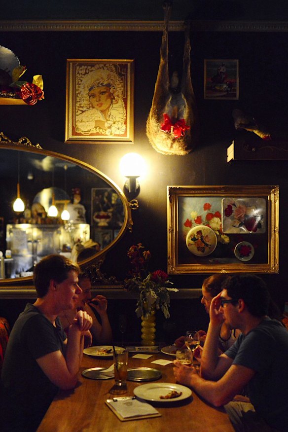 Inside the iconic Redfern bar.