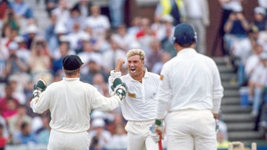 Old Trafford was the scene of Shane Warne’s “ball of the century” in 1993.