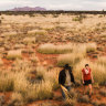 Exploring Uluru-Kata Tjuta National Park with a guide from SEIT Outback Australia.