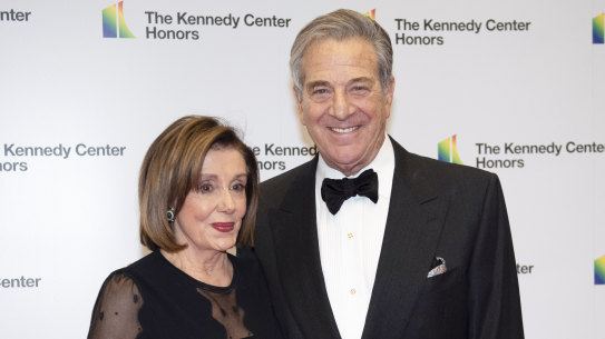 US House Speaker Nancy Pelosi and her husband Paul in 2019.