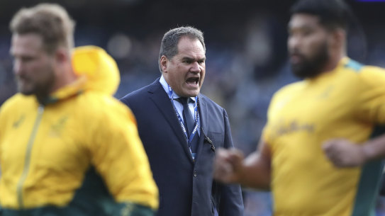 Dave Rennie’s Wallabies face England in three Tests on home soil in July.