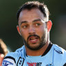 Sharks player Trindall charged with DUI, awaiting cocaine test results