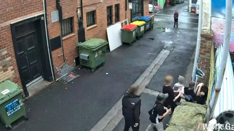 Teens charged with bashing boy in Geelong alleyway
