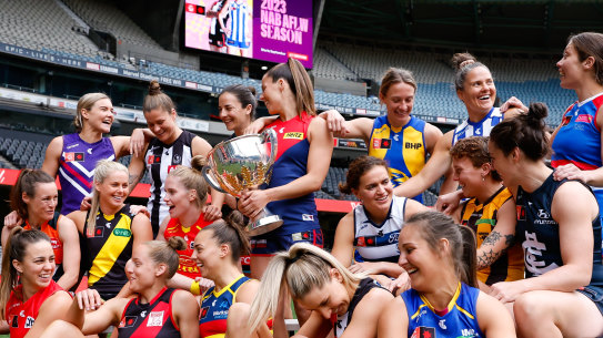 The AFLW season launch happened at Marvel Stadium but only one AFLW game has been played at the stadium