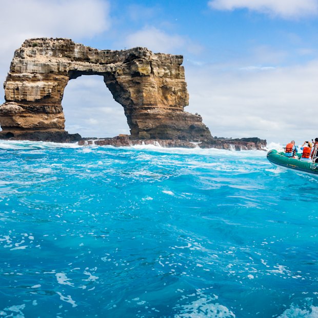 Darwin Arch, the Galapagos Islands.
