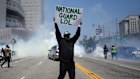 The protests in Los Angeles escalated over the weekend as the National Guard was called in. 