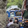 A head-on train crash on the route servicing Machu Picchu in Peru has left one dead and at least 40 injured, including foreign tourists.