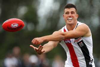 Afl 2020 St Kilda Saints Next Big Thing Rowan Marshall Comes From Rugby Roots