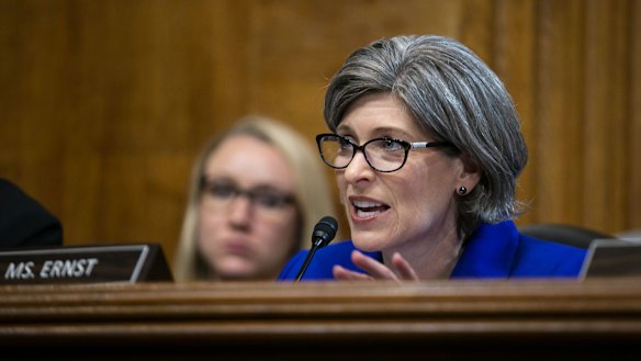 Senator Joni Ernst, Republican from Iowa.