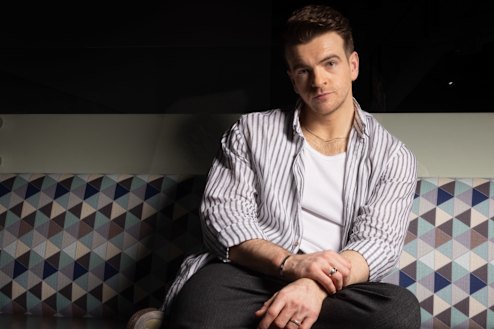 Jonno Davies is nominated for best actor for his motion-capture performance in Better Man.