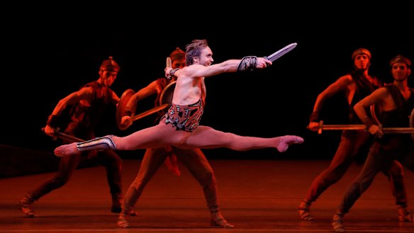 Bolshoi Ballet performs Spartacus.
