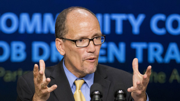 Chairman of the Democratic National Committee Tom Perez.