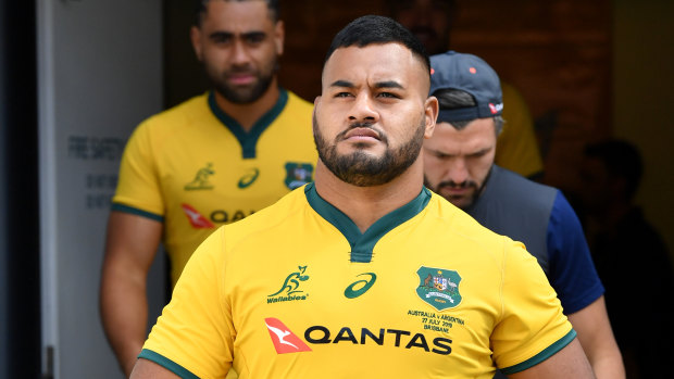 Tupou has enormous pride in the Wallabies' gold jersey.