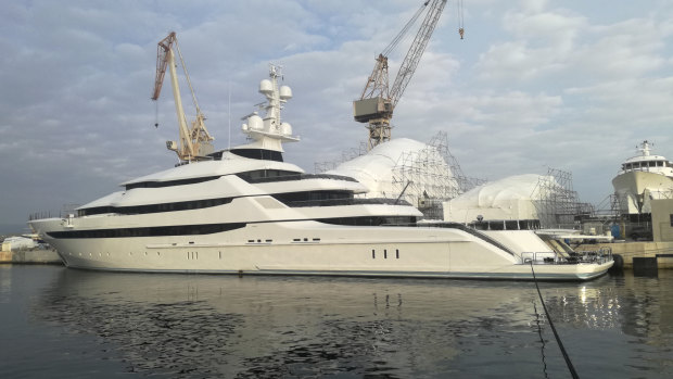 French authorities have seized Igor Sechin’s Amore Vero as part of EU sanctions over Russia’s invasion of Ukraine. The boat arrived in the Mediterranean resort town of La Ciotat on January 3 for repairs and was slated to stay until April 1.