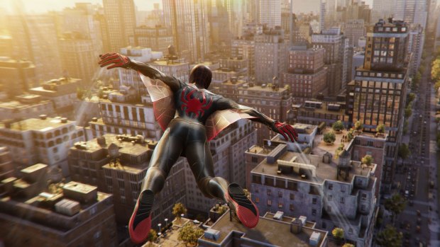Spider-Man 2 lets you switch between Peter Parker and Miles Morales in an expanded New York.
