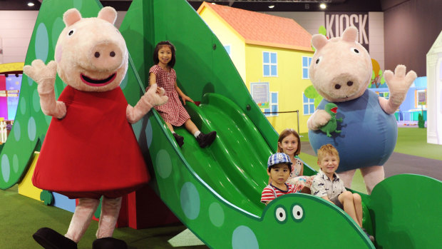 Kids can get up close and personal with their favourite character this week. 