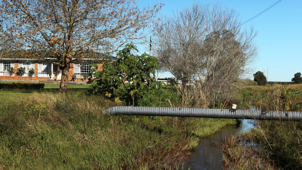 Williamtown, north of Newcastle, where property values are in freefall and residents are living with strict precautions around the use of their land.