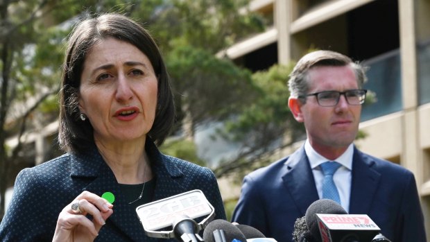 Treasurer Dom Perrottet has been touted as a potential successor to Premier Gladys Berejiklian.