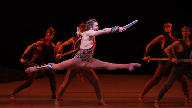 Bolshoi Ballet performs Spartacus.
