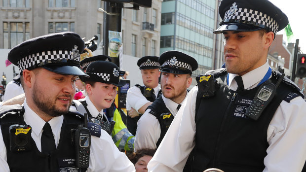 Police in London, where the project was initiated.