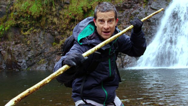 Bear Grylls in You vs. Wild.