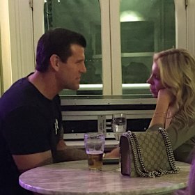 Quiet chat over a cold one: Ben Roberts-Smith at a Paddington pub