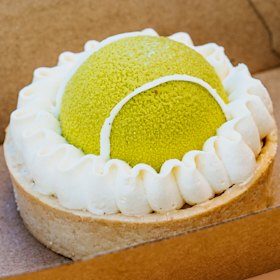 GingerSnap made more than 2000 vegan, tennis-ball-shaped tarts for the Australian Open.