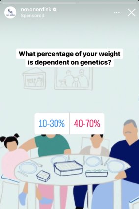 Danish pharmaceutical giant Novo Nordisk’s obesity awareness campaigns are running in Australia.