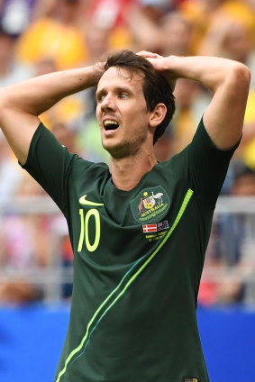 Australia's Robbie Kruse.