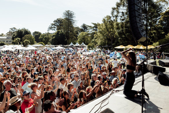 So Frenchy So Chic festival in Werribee in 2020.