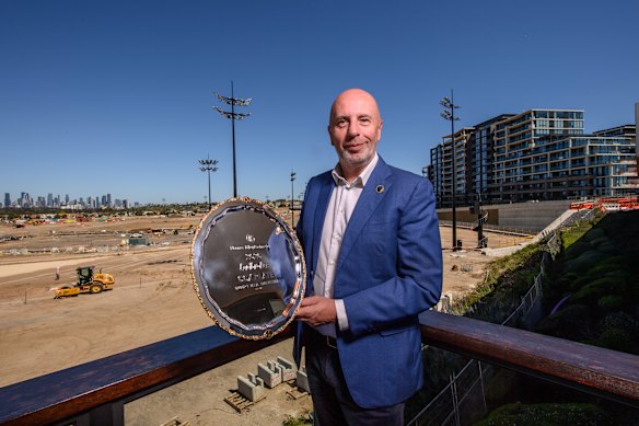 Moonee Valley CEO Michael Browell.