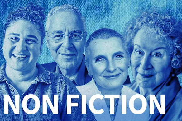 From left: Samin Nosrat, Ron Chernow, Elizabeth Gilbert and Margaret Atwood have books coming in 2025. 