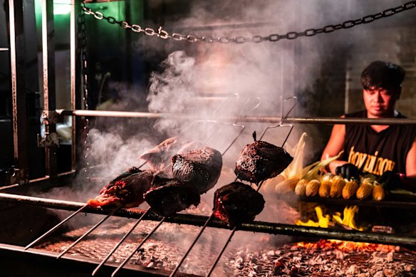 Vivid Fire Kitchen.