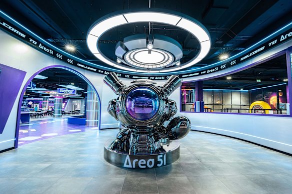 Area 51 Garden City is a kids’ indoor play centre.