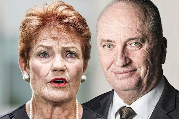  Pauline Hanson and Barnaby Joyce enjoyed wagyu steaks cooked in a sandwich toaster.