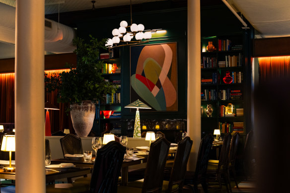 The celebrated Anna Spiro was in charge of the venue’s striking interior design.