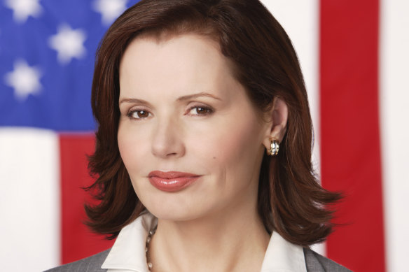 Geena Davis in Commander In Chief.