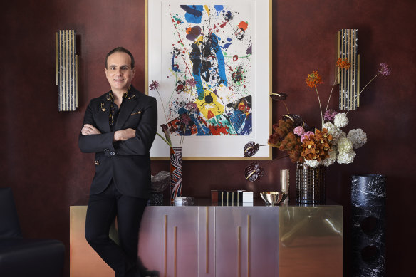 Interior designer Greg Natale on his collection of archival Versace