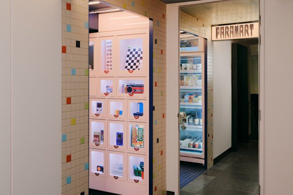 A 24-hour mini mart has opened inside the Paramount House Hotel.