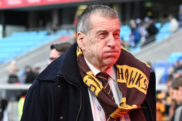 After he was premier, Jeff Kennett was the president of the Hawthorn football club.