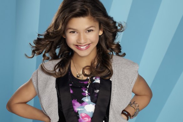 Zendaya as Rocky Blue in Disney’s <i>Shake It Up</i>.