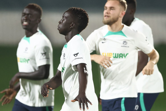 Rising Socceroos star Garang Kuol has built his career so far off the back of his role as a super-sub in the A-League.