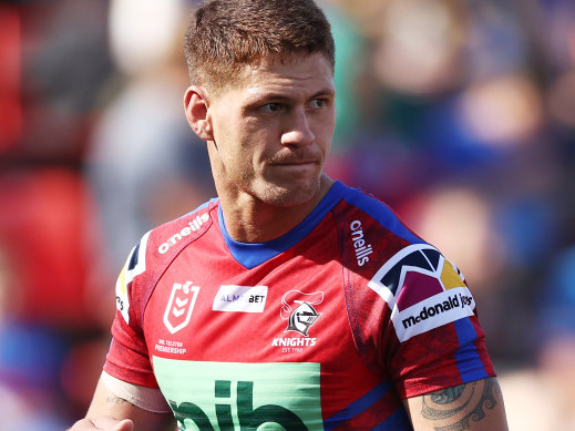 Kalyn Ponga will play around 40 minutes in the No. 6 on Friday.