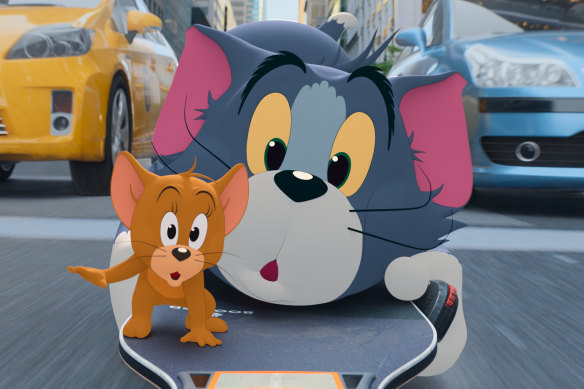 Animated leads Tom and Jerry explore New York in this live-action reboot. 